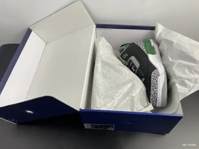 1st Kicks Shoes Jordan 3 Pine Air CT8532-030 Green 0617